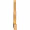 Ekena Millwork Saratoga Rough Sawn Timber Gable Bracket, Western Red Cedar, 48"W x 24"H x 2"D x 4"F, 12/12 Pitch GBW048X24X0204SAR00RWR - alternate 5